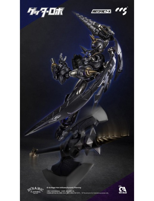 CCS Toys Artifact-X Getter Robot Daikessen! Black Getter