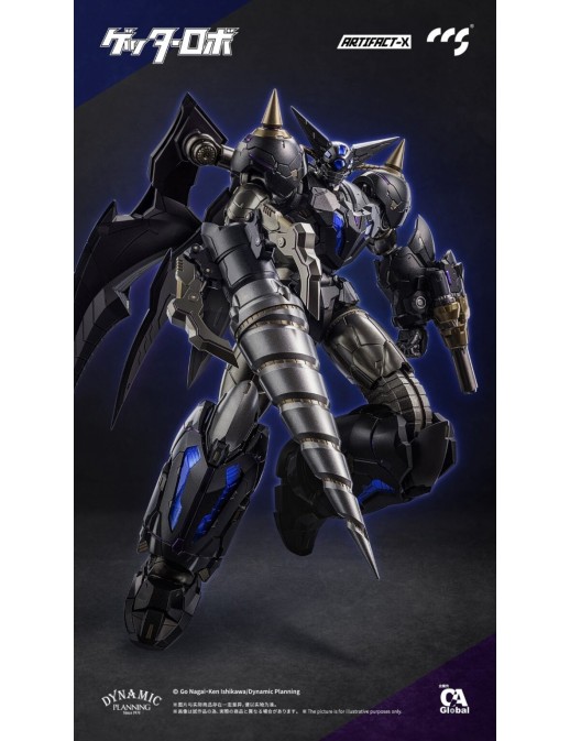 CCS Toys Climax Creatures Series Getter Robot Daikessen! Artifact-X Black Getter