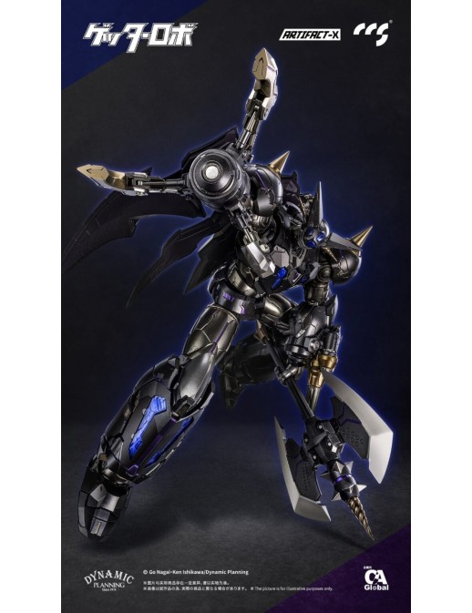 CCS Toys Artifact-X Getter Robot Daikessen! Black Getter