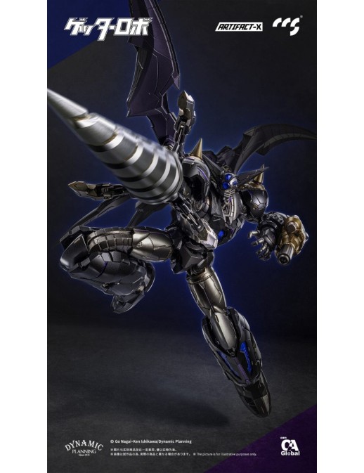 CCS Toys Artifact-X Getter Robot Daikessen! Black Getter
