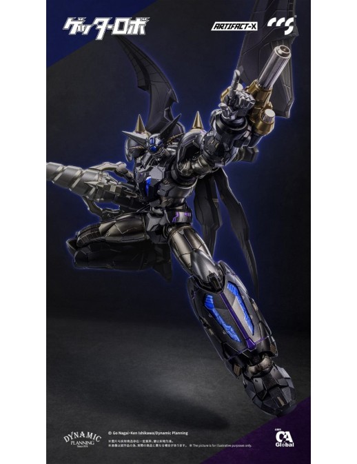 CCS Toys Artifact-X Getter Robot Daikessen! Black Getter
