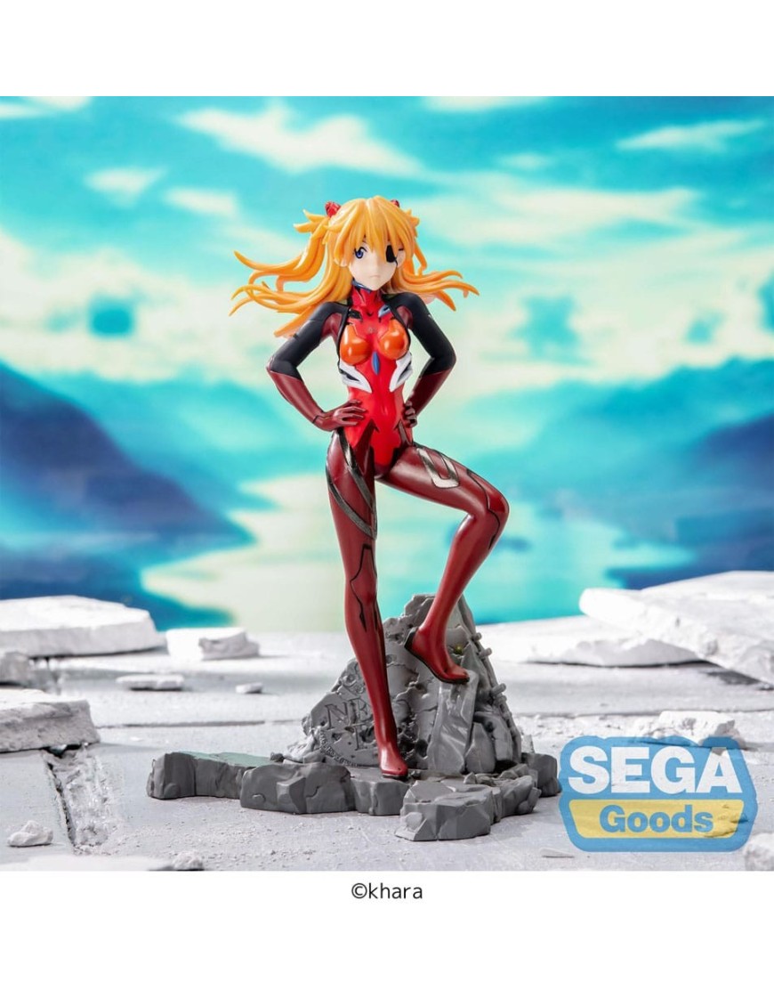 Sega Premium Size Figure Evangelion 3.0+1.0 Thrice Upon a Time Asuka Langley