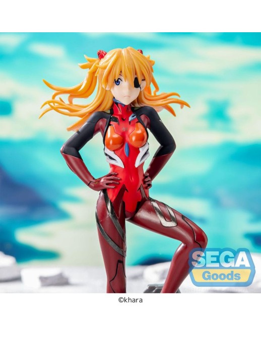 Sega Premium Size Figure Evangelion 3.0+1.0 Thrice Upon a Time Asuka Langley