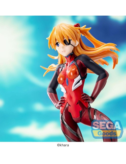Sega Premium Size Figure Evangelion 3.0+1.0 Thrice Upon a Time Asuka Langley