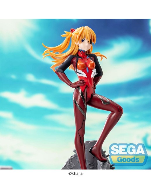Sega Premium Size Figure Evangelion 3.0+1.0 Thrice Upon a Time Asuka Langley