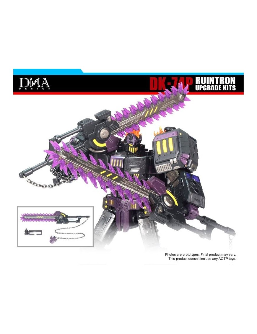 DNA Design DK-74P Upgrade Kits for Transformers Age of the Primes Leader Class The Thirteen Megatronus the Fallen