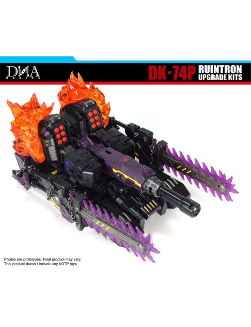 DNA Design DK-74P Upgrade Kits for Transformers Age of the Primes Leader Class The Thirteen Megatronus the Fallen