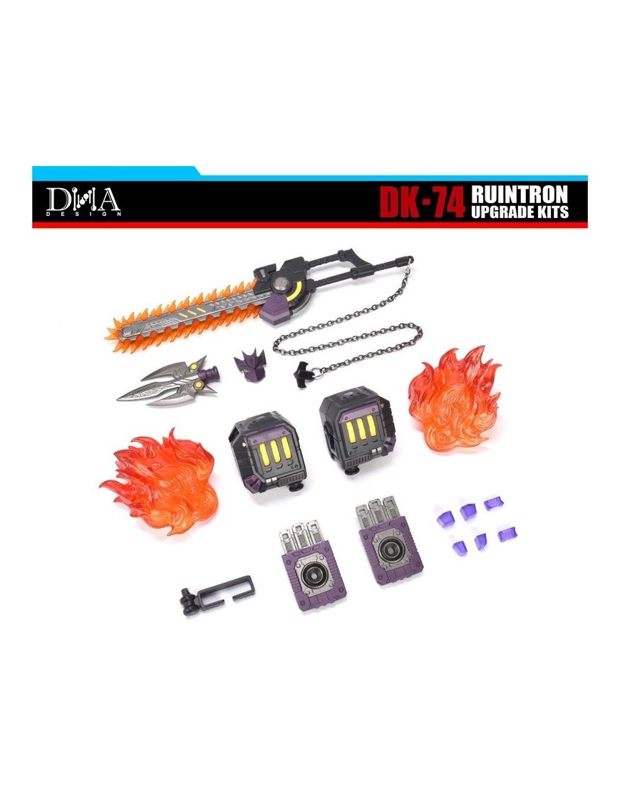 DNA Design DK-74 Upgrade Kits for Transformers Age of the Primes Leader Class The Thirteen Megatronus the Fallen