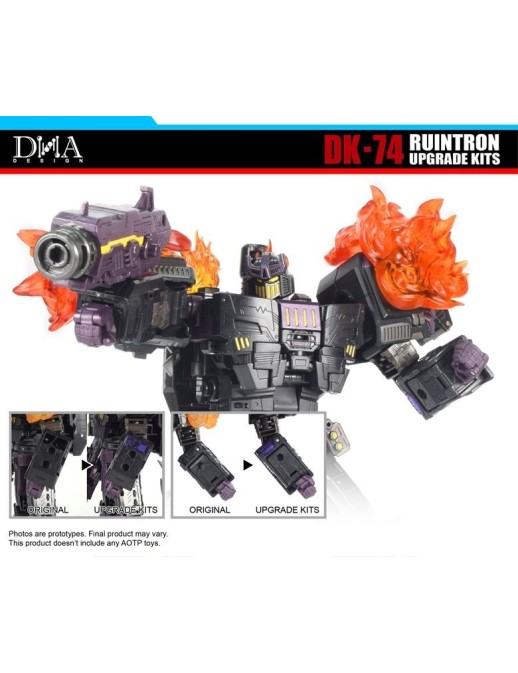 DNA Design DK-74 Upgrade Kits for Transformers Age of the Primes Leader Class The Thirteen Megatronus the Fallen