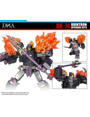 DNA Design DK-74 Upgrade Kits for Transformers Age of the Primes Leader Class The Thirteen Megatronus the Fallen