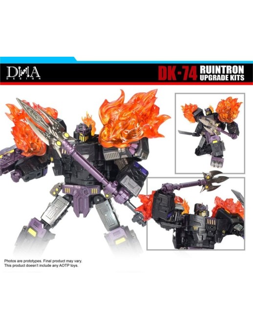 DNA Design DK-74 Upgrade Kits for Transformers Age of the Primes Leader Class The Thirteen Megatronus the Fallen