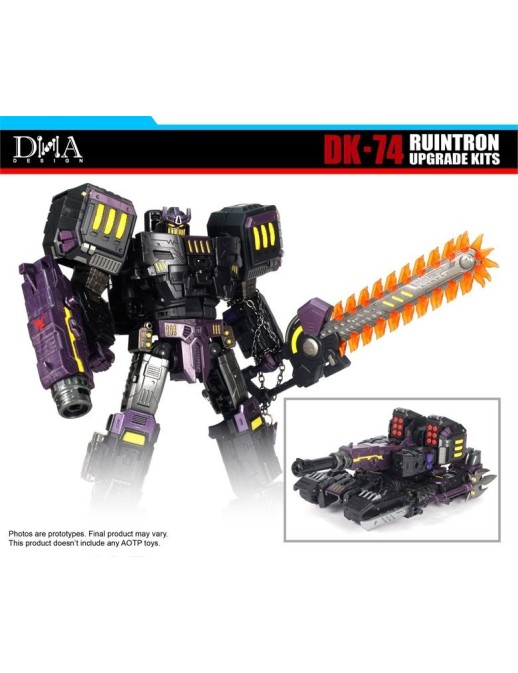 DNA Design DK-74 Upgrade Kits for Transformers Age of the Primes Leader Class The Thirteen Megatronus the Fallen