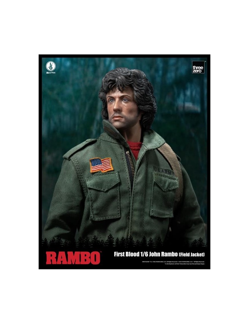 Threezero 1/6 Sixth Rambo First Blood John Rambo Field Jacket