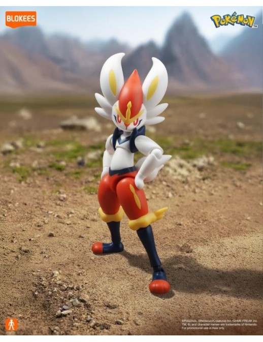 Blokees Pokémon Classic Version-L Cinderace