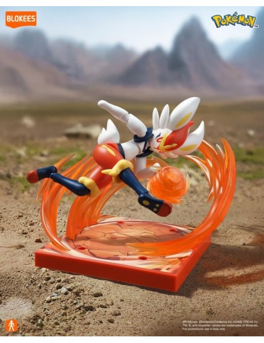 Blokees Pokémon Classic Version-L Cinderace