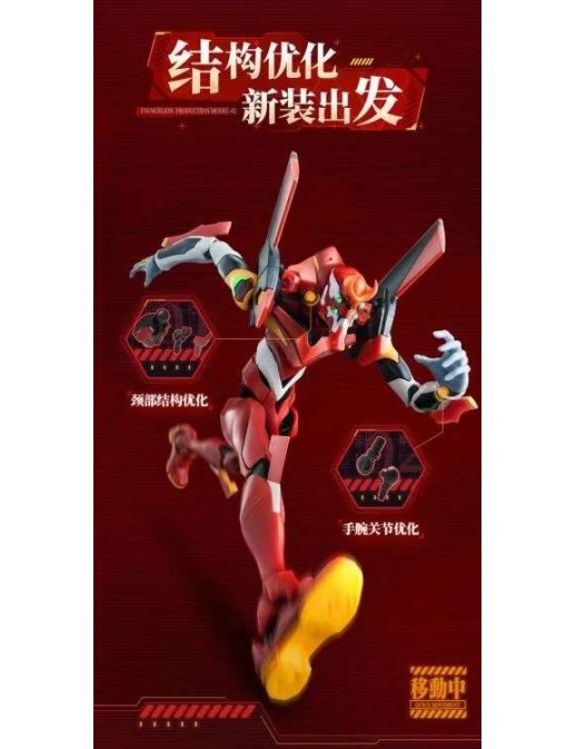 Blokees Action Edition Neon Genesis Evangelion Production Model 02