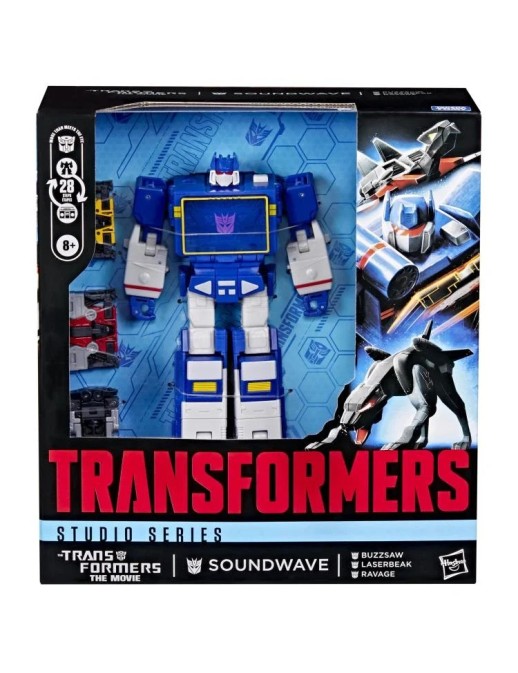Hasbro Transformers The Movie Studio Series 86 Leader Class Soundwave