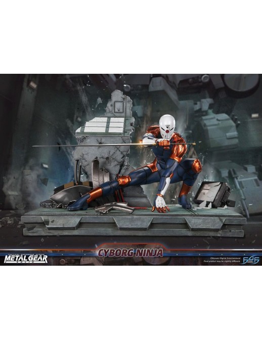 First 4 Figures Metal Gear Solid Cyborg Ninja Gray Fox