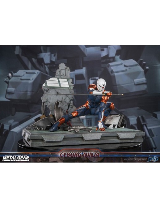 First 4 Figures Metal Gear Solid Cyborg Ninja Gray Fox