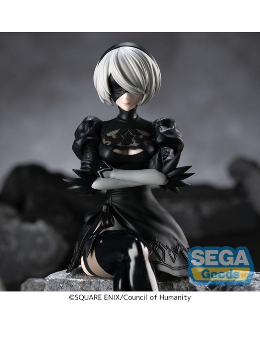 Sega Premium Perching Figure NieR: Automata Ver1.1a YoRHa No.2 Type B