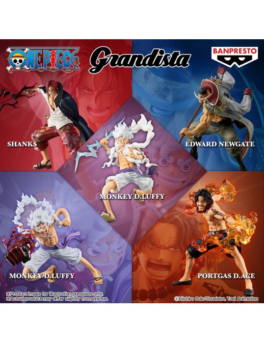 Banpresto One Piece Grandista Monkey D. Luffy Gear 5 Special Edition