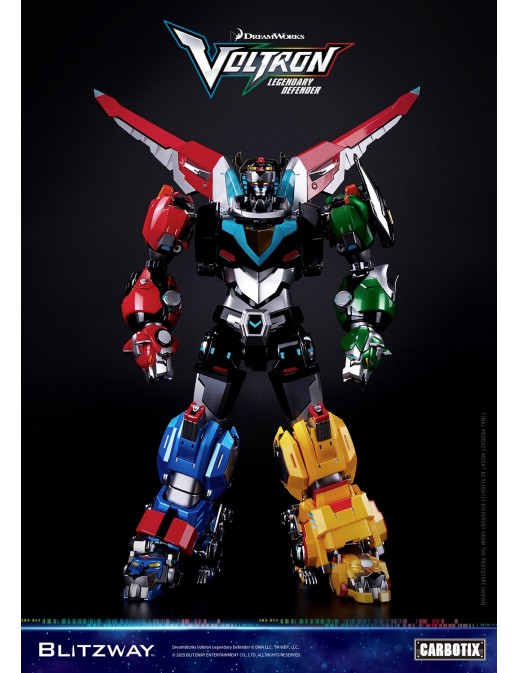 Blitzway Carbotix Voltron: Legendary Defender 10th Anniversary Voltron Standard Edition Version