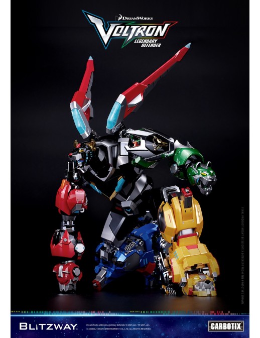 Blitzway Carbotix Voltron: Legendary Defender 10th Anniversary Voltron Standard Edition Version
