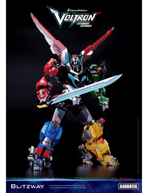 Blitzway Carbotix Voltron: Legendary Defender 10th Anniversary Voltron Standard Edition Version