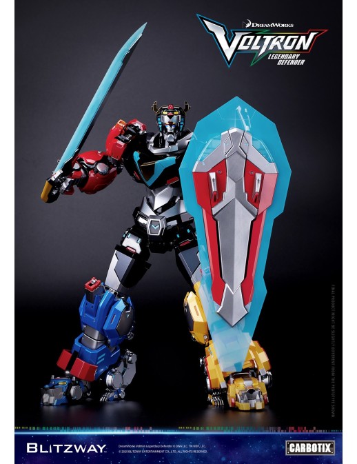 Blitzway Carbotix Voltron: Legendary Defender 10th Anniversary Voltron Standard Edition Version