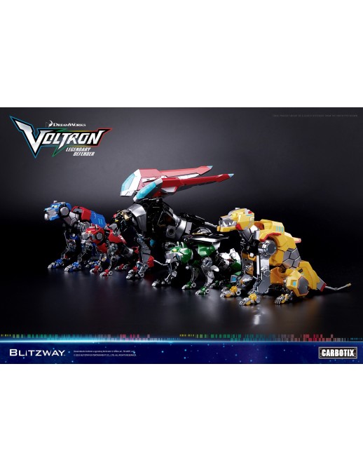 Blitzway Carbotix Voltron: Legendary Defender 10th Anniversary Voltron Standard Edition Version