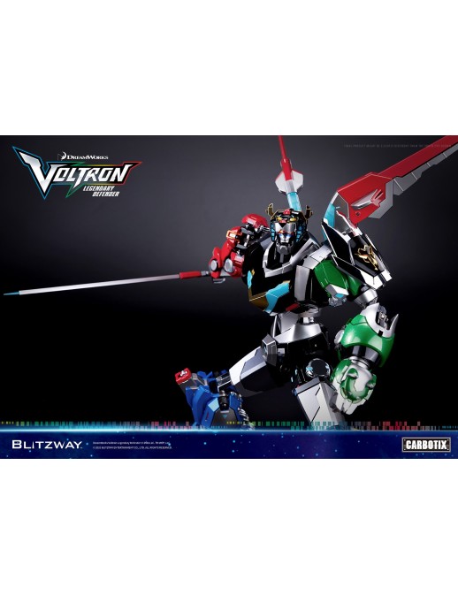 Blitzway Carbotix Voltron: Legendary Defender 10th Anniversary Voltron Standard Edition Version