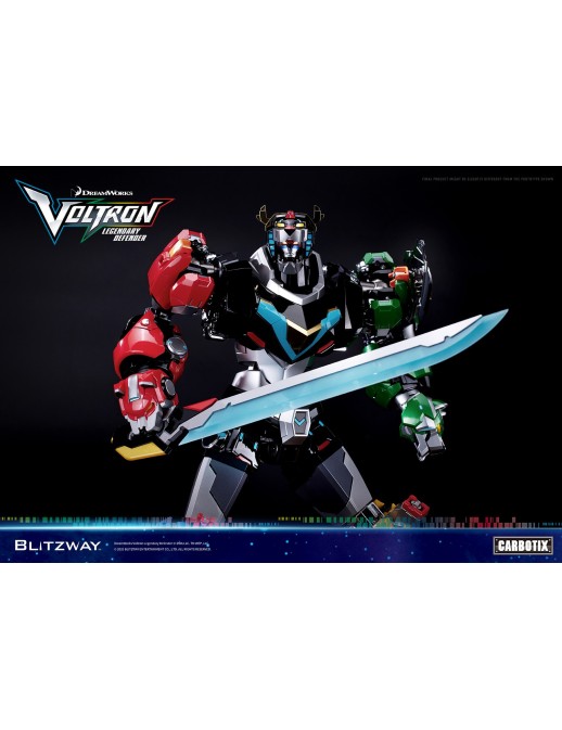 Blitzway Carbotix Voltron: Legendary Defender 10th Anniversary Voltron Standard Edition Version