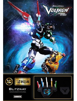Blitzway Carbotix Voltron: Legendary Defender 10th Anniversary Voltron Special Limited Edition Version