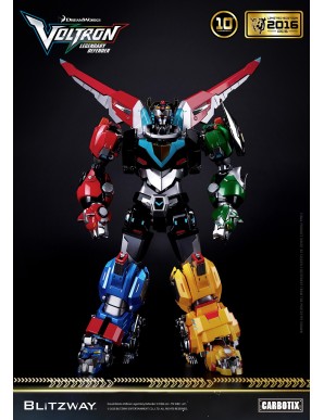 Blitzway Carbotix Voltron: Legendary Defender 10th Anniversary Voltron Special Limited Edition Version