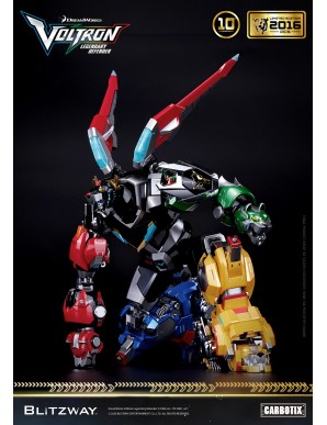 Blitzway Carbotix Voltron: Legendary Defender 10th Anniversary Voltron Special Limited Edition Version