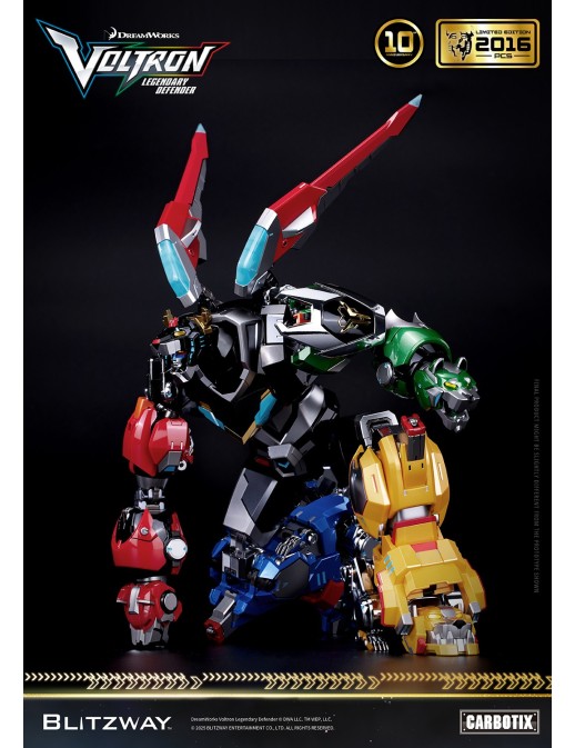 Blitzway Carbotix Voltron: Legendary Defender 10th Anniversary Voltron Special Limited Edition Version
