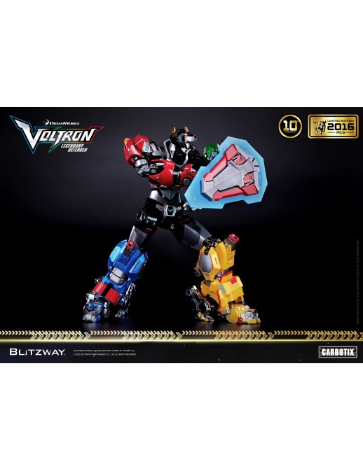Blitzway Carbotix Voltron: Legendary Defender 10th Anniversary Voltron Special Limited Edition Version