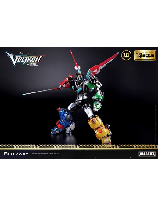 Blitzway Carbotix Voltron: Legendary Defender 10th Anniversary Voltron Special Limited Edition Version