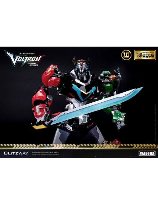 Blitzway Carbotix Voltron: Legendary Defender 10th Anniversary Voltron Special Limited Edition Version