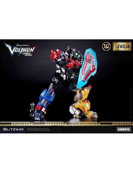 Blitzway Carbotix Voltron: Legendary Defender 10th Anniversary Voltron Special Limited Edition Version
