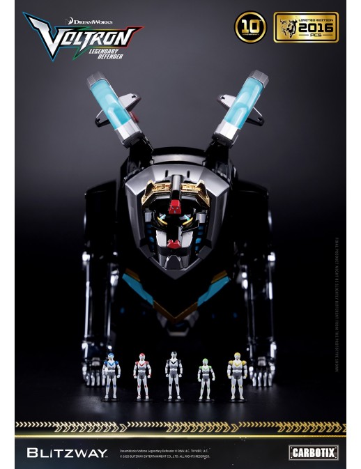 Blitzway Carbotix Voltron: Legendary Defender 10th Anniversary Voltron Special Limited Edition Version