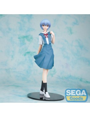 Sega High Premium Figure Rebuild of Evangelion Rei Ayanami Uniform Version