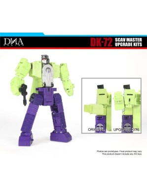 DNA Design DK-72 Upgrade Kits for Transformers The Movie Studio Series Deluxe Class Constructicon Scavenger