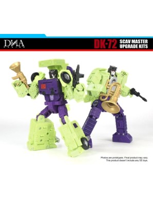 DNA Design DK-72 Upgrade Kits for Transformers The Movie Studio Series Deluxe Class Constructicon Scavenger