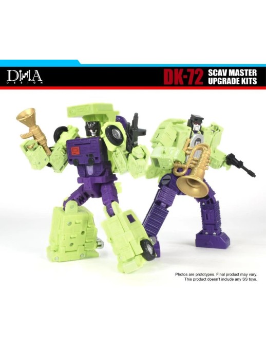 DNA Design DK-72 Upgrade Kits for Transformers The Movie Studio Series Deluxe Class Constructicon Scavenger