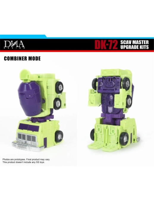 DNA Design DK-72 Upgrade Kits for Transformers The Movie Studio Series Deluxe Class Constructicon Scavenger