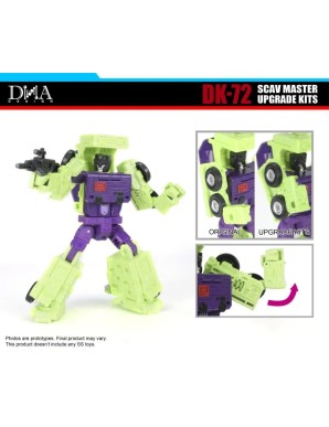 DNA Design DK-72 Upgrade Kits for Transformers The Movie Studio Series Deluxe Class Constructicon Scavenger