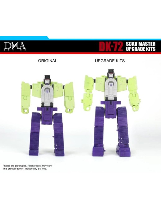 DNA Design DK-72 Upgrade Kits for Transformers The Movie Studio Series Deluxe Class Constructicon Scavenger
