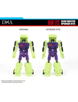 DNA Design DK-72 Upgrade Kits for Transformers The Movie Studio Series Deluxe Class Constructicon Scavenger