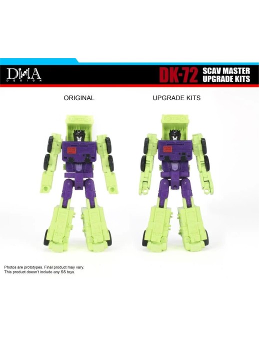 DNA Design DK-72 Upgrade Kits for Transformers The Movie Studio Series Deluxe Class Constructicon Scavenger